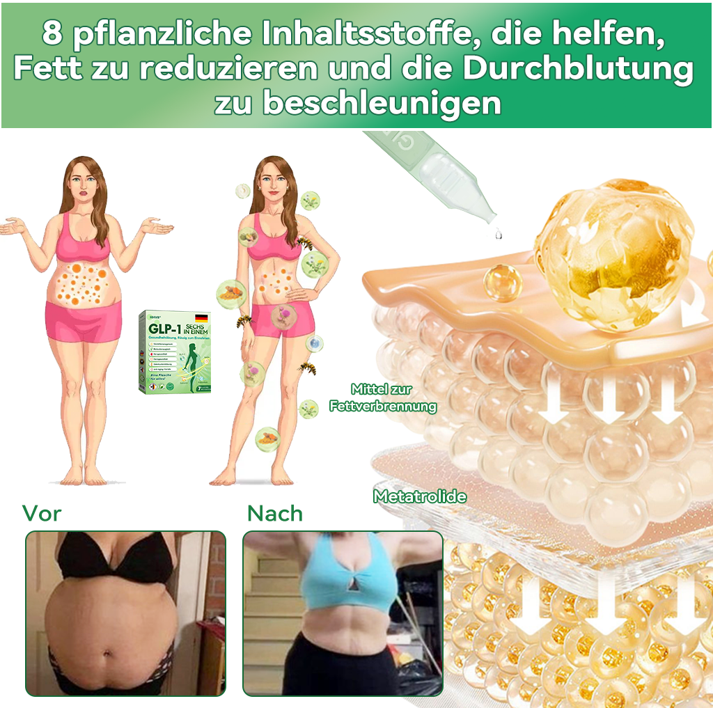 𝐇𝗛𝑉𝖡® 🇩🇪𝐆𝗟𝑷-1 𝐒𝐄𝐂𝐇𝐒 𝐈𝐍 𝐄𝐈𝐍𝐄𝐌 𝐆𝐞𝐬𝐮𝐧𝐝𝐡𝐞𝐢𝐭𝐬𝐥ö𝐬𝐮𝐧𝐠🍀🍀, 𝐟𝐥ü𝐬𝐬𝐢𝐠 𝐳𝐮𝐦 𝐄𝐢𝐧𝐧𝐞𝐡𝐦𝐞𝐧 (Nur eine Dosis pro Tag, sichtbare Veränderungen in 7 Tagen) ✅ Für Fettleibigkeit, kardiovaskuläre Gesundheit, Diabetes, Schlafapnoe, Gelenkprobleme und mehr.