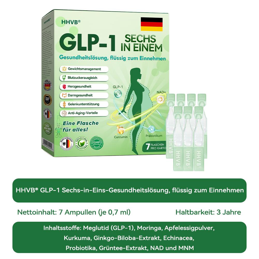 𝐇𝗛𝑉𝖡® 🇩🇪𝐆𝗟𝑷-1 𝐒𝐄𝐂𝐇𝐒 𝐈𝐍 𝐄𝐈𝐍𝐄𝐌 𝐆𝐞𝐬𝐮𝐧𝐝𝐡𝐞𝐢𝐭𝐬𝐥ö𝐬𝐮𝐧𝐠🍀🍀, 𝐟𝐥ü𝐬𝐬𝐢𝐠 𝐳𝐮𝐦 𝐄𝐢𝐧𝐧𝐞𝐡𝐦𝐞𝐧 (Nur eine Dosis pro Tag, sichtbare Veränderungen in 7 Tagen) ✅ Für Fettleibigkeit, kardiovaskuläre Gesundheit, Diabetes, Schlafapnoe, Gelenkprobleme und mehr.