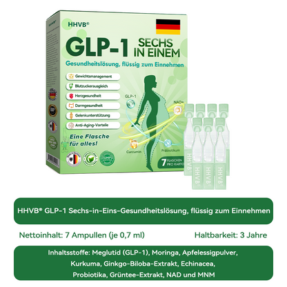 𝐇𝗛𝑉𝖡® 🇩🇪𝐆𝗟𝑷-1 𝐒𝐄𝐂𝐇𝐒 𝐈𝐍 𝐄𝐈𝐍𝐄𝐌 𝐆𝐞𝐬𝐮𝐧𝐝𝐡𝐞𝐢𝐭𝐬𝐥ö𝐬𝐮𝐧𝐠🍀🍀, 𝐟𝐥ü𝐬𝐬𝐢𝐠 𝐳𝐮𝐦 𝐄𝐢𝐧𝐧𝐞𝐡𝐦𝐞𝐧 (Nur eine Dosis pro Tag, sichtbare Veränderungen in 7 Tagen) ✅ Für Fettleibigkeit, kardiovaskuläre Gesundheit, Diabetes, Schlafapnoe, Gelenkprobleme und mehr.